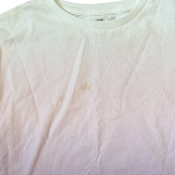 Uniqlo Girls Ombre Gradient T Shirt Lot Yellow Purple Size 9/10 - Picture 4 of 6